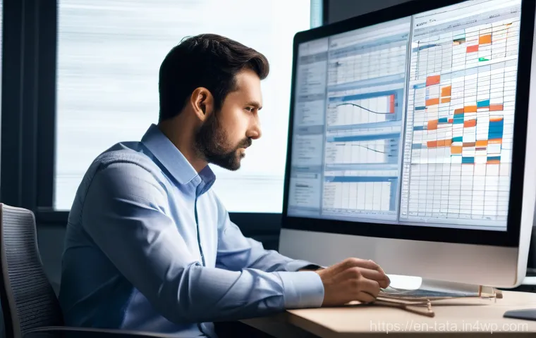 다변량 시계열 데이터 분석 기법 - **Prompt 1: The Symphony of Interconnected Data**
    A highly detailed, futuristic illustration of ...